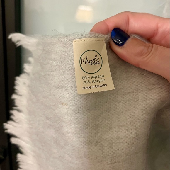 NEW- Sarah Baeumler - Alpaca Scarf (as seen on Sarah Baeumler) - Picture 4 of 8